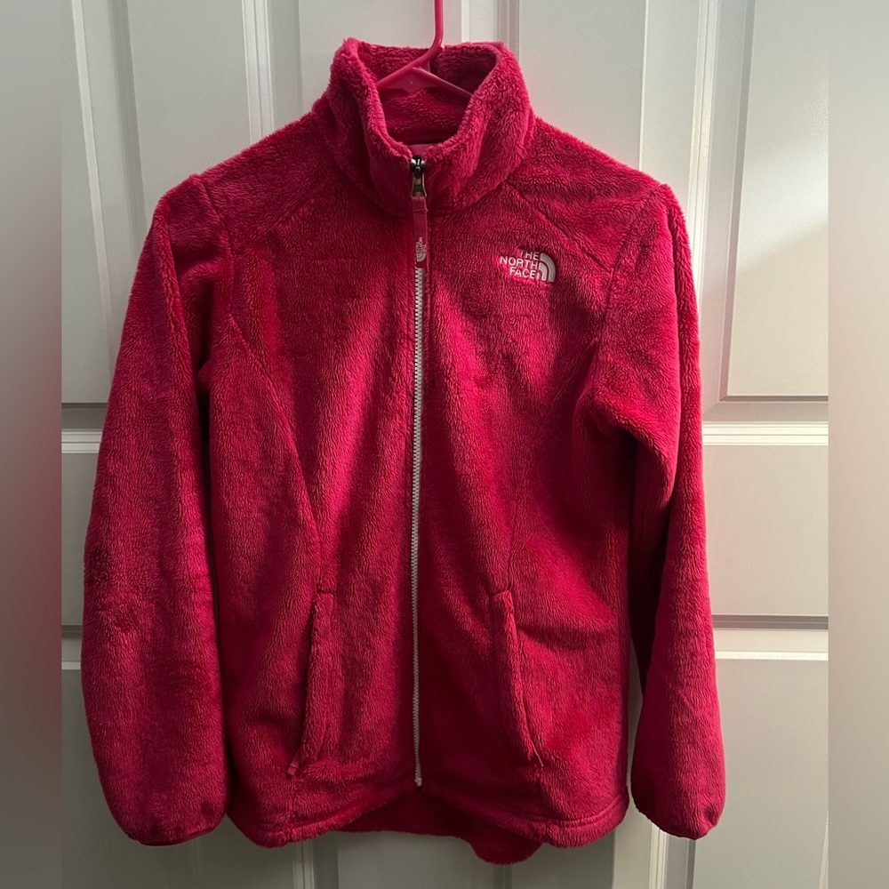 The North Face Girls Osito Fleece Pink Jacket